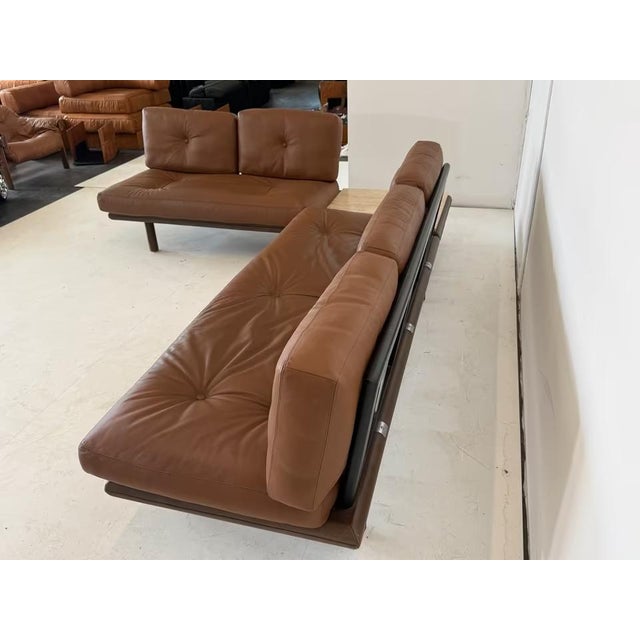 Leather 6602 + 6603 Sofas by Franz Köttgen for Kill International, 1970s, Set of 2 For Sale - Image 9 of 18