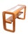 Mid-Century Modern Mid 20th Century Mod Lou Hodges Oak and Glass Console Table For Sale - Image 3 of 18