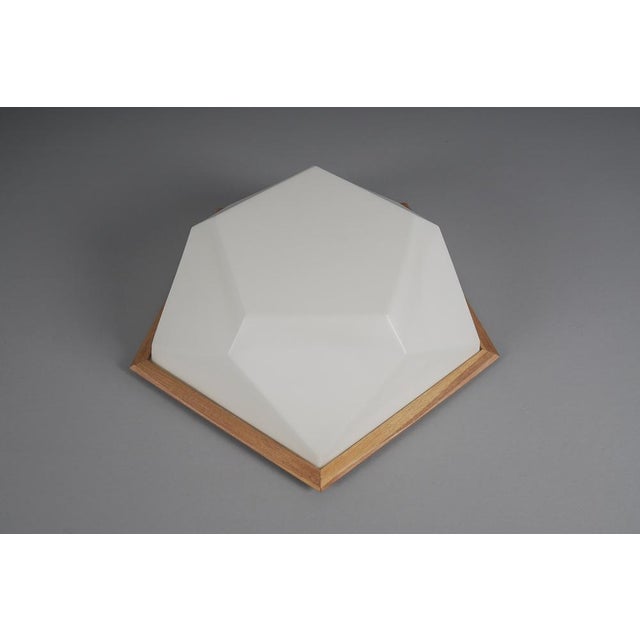 1960s Large Wall or Ceiling Lamp in Hard Plastic by Rudolf Dörfler, 1960s For Sale - Image 5 of 15