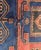 Mid 20th Century Mid-Century Hand Knotted Wool Rug - Navy Madder Tribal Geometric For Sale - Image 5 of 11