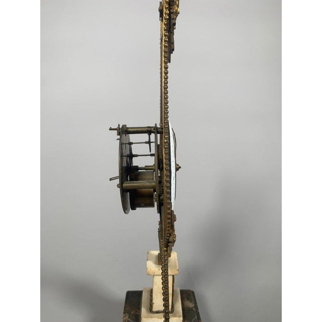 Louis XVI period skeleton clock For Sale - Image 10 of 11