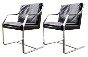 Set of Vintage Armchairs by Rudolf Glatzel for Walter Knoll / Wilhelm Knoll, 1970s