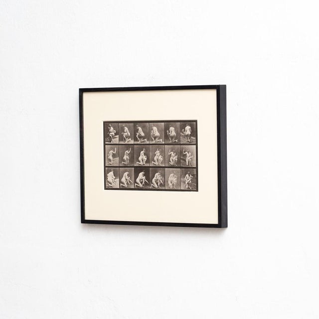 Contemporary Eadweard Muybridge, Black and White Women in Motion Study, 1982, Photograph, Framed For Sale - Image 3 of 10