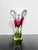 Model 316/1/25 Pink and Green Art Glass Vase by Josef Hospodka for Chřibská, Czechoslovakia, 1960s For Sale - Image 4 of 11
