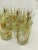 Vintage Marine Life Tumblers With Gilt Seahorses and Fish - Set of 8 For Sale In Raleigh - Image 6 of 7