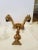Shabby Chic 1940s Giltwood Wall Sconces For Sale - Image 3 of 9