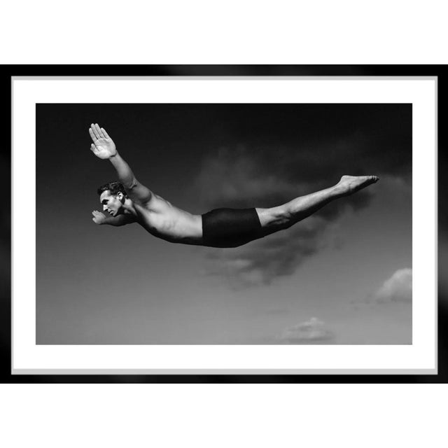 Contemporary Ian Sanderson, Diver, Black and White Photographic Fine Art Print, 2002 For Sale - Image 3 of 5