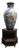 Meiji Imari Porcelain Vase with Kachō Fūgetsu, Japan, 1880s For Sale