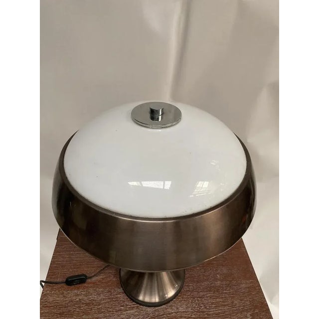 Mid-Century Modern Space Age Mushroom Table Lamp, 1970s For Sale - Image 3 of 6