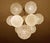 Metal Large Italian Space Age Pendant Light in Glass, 1960s For Sale - Image 7 of 18