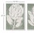 Protea Triptych Hand-Embellished Giclees, Set Of 3 For Sale In Chicago - Image 6 of 7