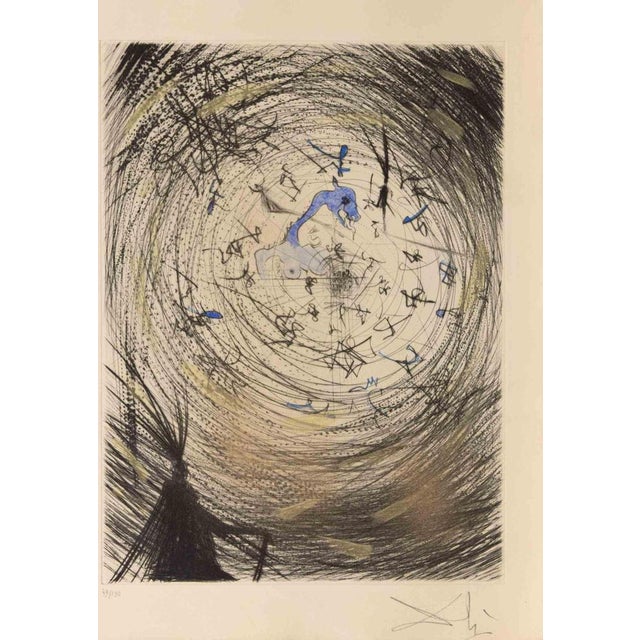 Modern Salvador Dali, Sator, Etching, 1960s For Sale - Image 3 of 3