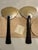 Vintage Pottery Barn Mother of Pearl Seashell Salad Servers New With Tags For Sale - Image 10 of 12