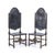 High-Backed Chairs with Coats of Arms, 19th Century, Set of 2 For Sale - Image 6 of 6