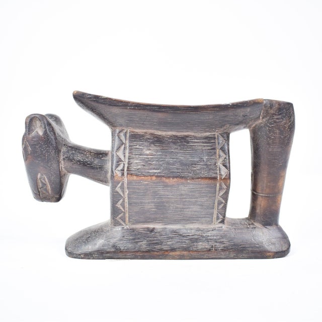 Early 20th Century Baule Headrest Côte d'Ivoire For Sale In Denver - Image 6 of 12