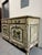 French Provincial French Provincial Style Painted Floral Sideboard Buffet For Sale - Image 3 of 12