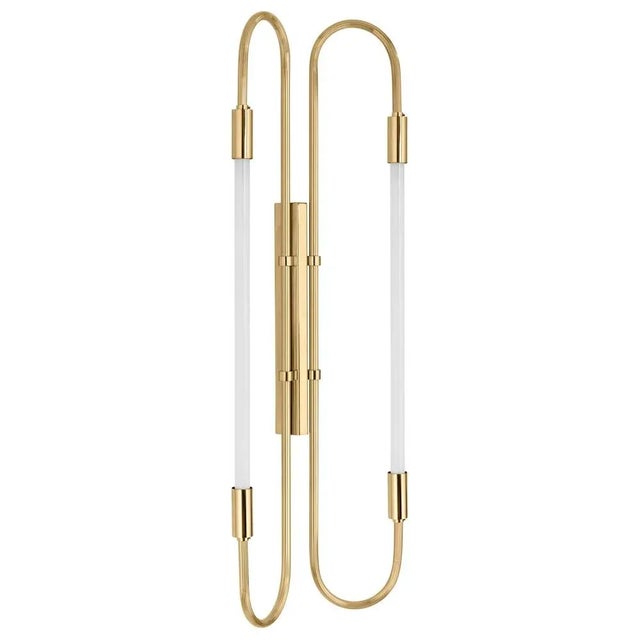 Gold Wall Lamp Neon Double 103 by Magic Circus Editions For Sale - Image 8 of 8