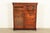 Victorian Antique Victorian Carved Oak Smoker's Display Cabinet With Drop Front Desk, Circa 1900 For Sale - Image 3 of 13