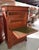 Brown Charles X Drop-Front Secretary in Elm Burl, 19th Century For Sale - Image 8 of 9