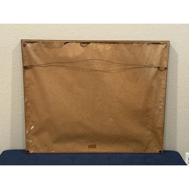 Late 20th Century Guillaume Azoulay (1949-) Matted & Framed Original Etching "La Bete" For Sale In Los Angeles - Image 6 of 6