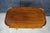 Antique English Regency Style Rosewood Mahogany & Brass Gallery Writing Table For Sale - Image 6 of 18
