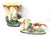 Mid-Century Modern Vintage Mid-Century Iridescent Pheasant Ceramic Vases — Matched Pair For Sale - Image 3 of 11