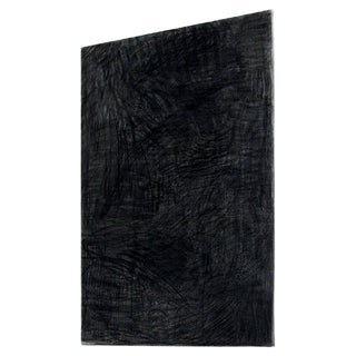 Black Painting by Enrico Dellatorre For Sale