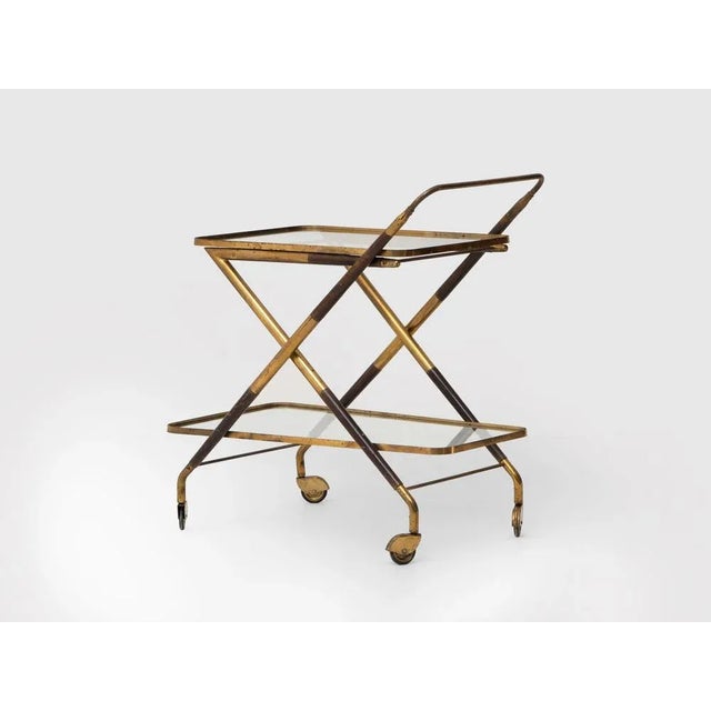 Cesare Lacca Trolley Bar by Cesare Lacca, Italy, 1950s For Sale - Image 4 of 5