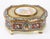 A superb quality French Porcelain-Mounted Champlevé enamel and Onyx Casket, circa 1870 in date. The stunning casket is of...