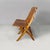 Italian Art Deco 2-Seater Folding Bench in Wood, 1930s For Sale - Image 3 of 18