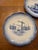 Rococo Early 19th Century German Rococo Blue and White Plates a Pair For Sale - Image 3 of 12