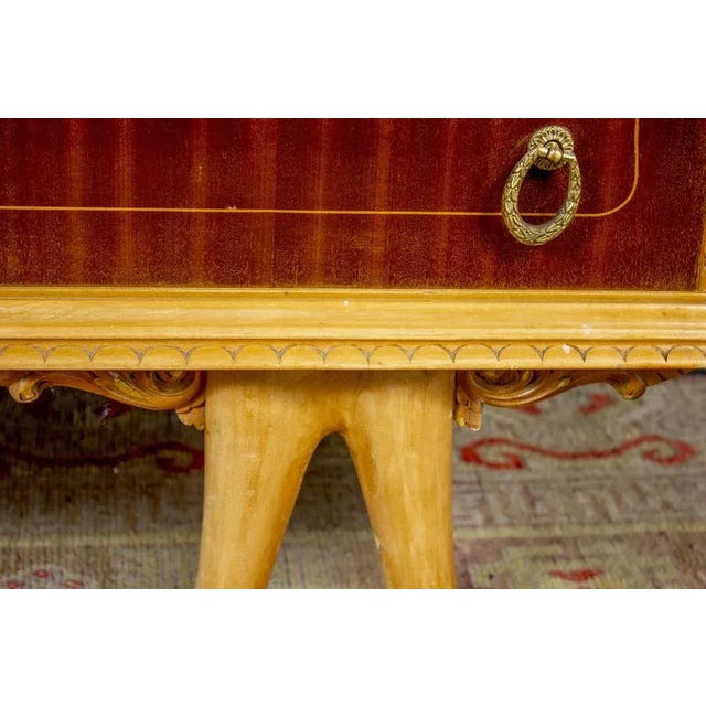Brown Italian Commode by Osvaldo Borsani, 1940s For Sale - Image 8 of 12