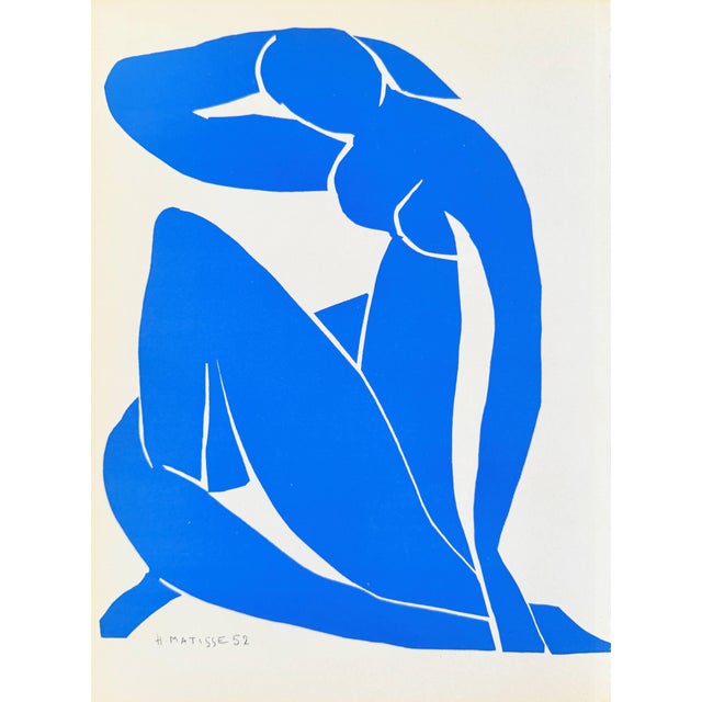 Henri Matisse, Femme Bleue, 1958, Lithograph For Sale - Image 3 of 3