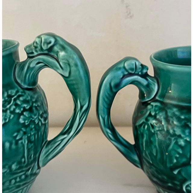 Wedgwood of Eturia & Barlaston Pitchers- Set of 2 For Sale - Image 9 of 11