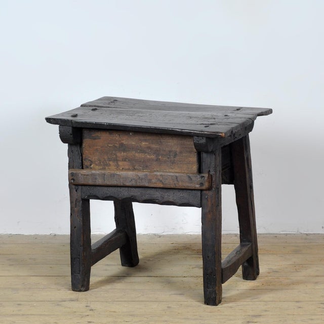 Spanish Oak Side Table, 1750 For Sale - Image 15 of 16