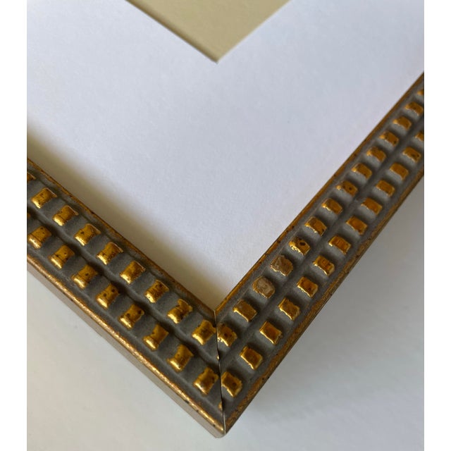 Contemporary 2026 "Ambra" Abstract Minimalist Painting on Paper by Artist r.k. Red For Sale - Image 3 of 3