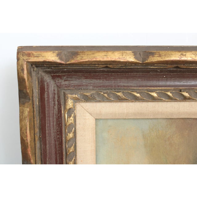 43" Mid-Century Signed French Still Life on Canvas Painting/Kitchen Art For Sale In Los Angeles - Image 6 of 7