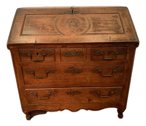 Louis XV Leaning Desk in Oak, 1700s