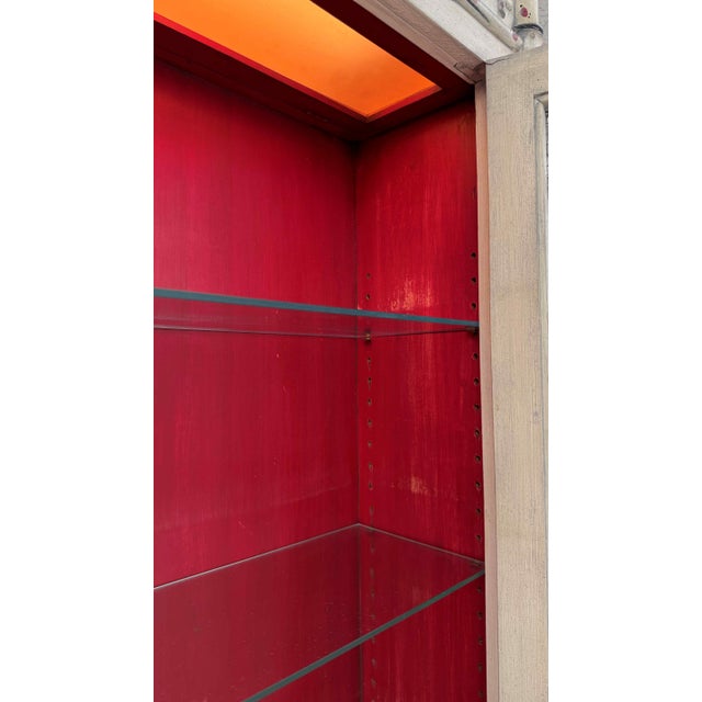 Vintage Chinese Chippendale Cage Front Curio Display Cabinet For Sale - Image 18 of 18