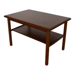 1960's Mid-Century Modern Walnut Side Table