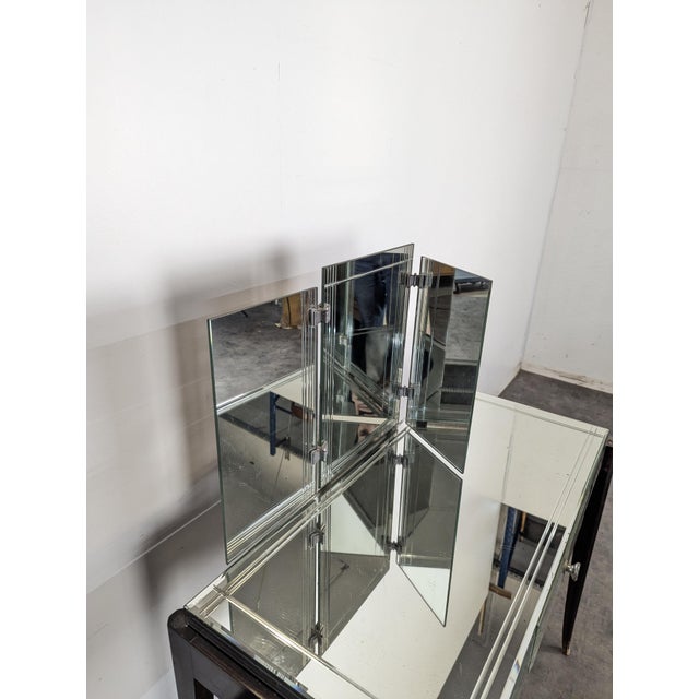 Art Deco Dressing Table with Mirrors For Sale - Image 8 of 12