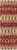Modern Peshawar Pink/Green Wool Runner Rug- 2 Ft. 8 In. X 7 Ft. 6 In. For Sale - Image 10 of 10