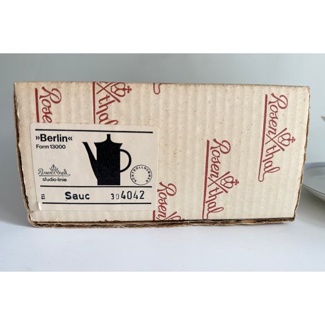 1980s Sauce Boat by Hans-Theodor Baumann for Rosenthal Germany, 1973 For Sale - Image 5 of 6
