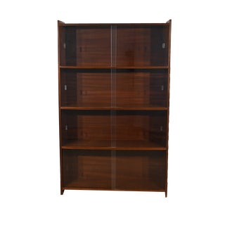 Bookshelf attributed to D. Rozaffy, 1960s For Sale