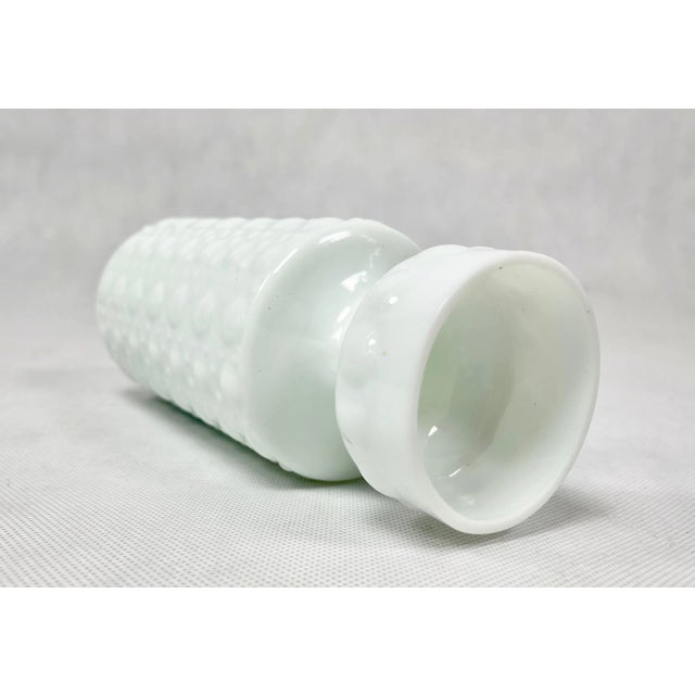 Mid-Century Modern Mid-Century Milk Glass Vase by Herbert Kny for VEB Glaswerk Schmiedefeld, 1960s For Sale - Image 3 of 8