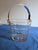 1960s Vintage Mid-Century Clear Pressed Glass Water Pail Ice Bucket Set - 3 Pieces For Sale - Image 5 of 16