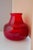 Red Glass Vase by Erik Höglund for Bodafors, 1960s For Sale - Image 10 of 12