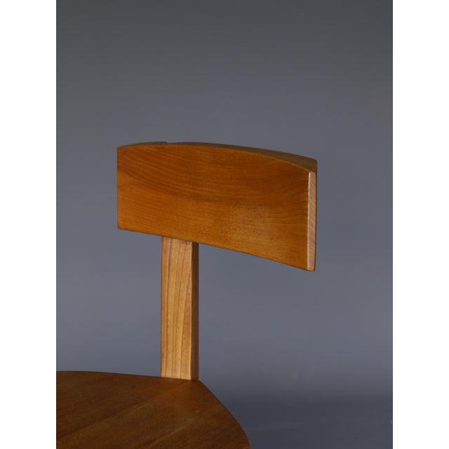 Elm S34 Chair from Pierre Chapo, 1980s For Sale - Image 18 of 18
