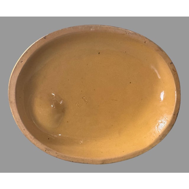 Antique Victorian Yellow Ware Sand Majolica Figural Horse & Boy Smoking Stand For Sale - Image 6 of 9