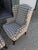 Queen Anne Sylvia Wingback Chair With Ottoman/Stool. Model Is a Traditional Queen Anne Style Chair With Cabriole Legs and Rolled Arms. For Sale - Image 3 of 14